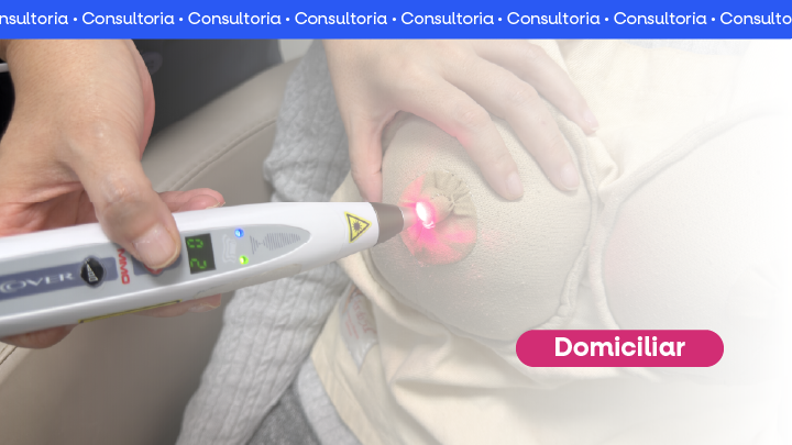 Laserterapia na amamenta��o - domiciliar